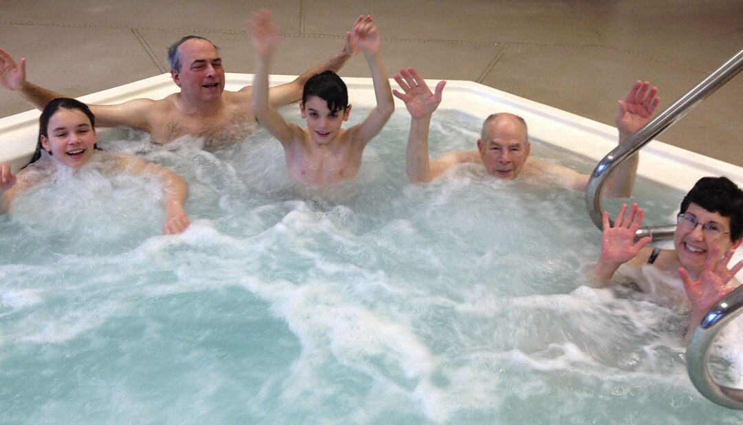hot tub Long Island family health benefits