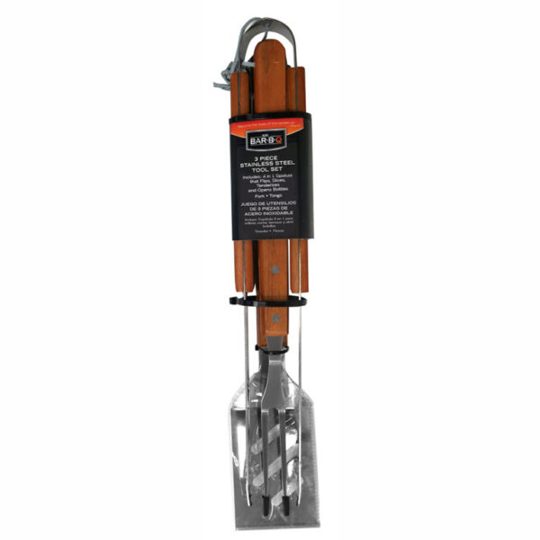 3 Piece Stainless Steel Tool Set - Image 2