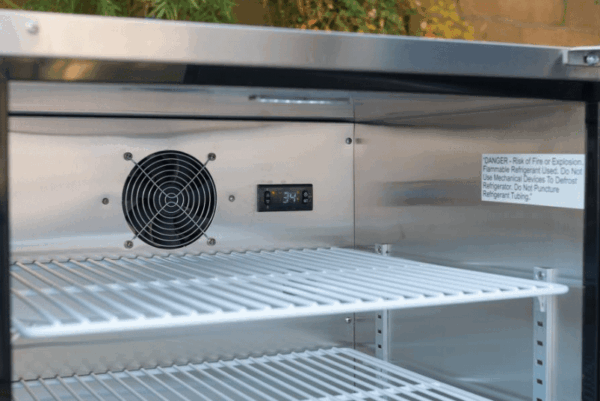 BULL Premium Outdoor Rated 4.9 Cu. Ft. Stainless Steel Fridge Series II - Image 4