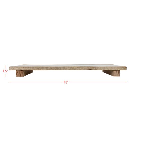 Mango Wood & Marble Serving Board - Image 3