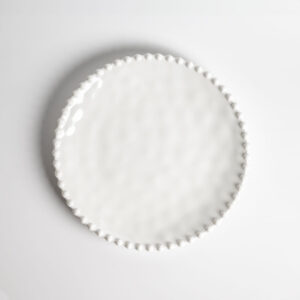 Beaded Peal 8" Round Salad Plate