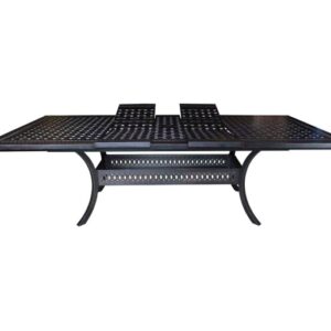 Verona Pure 44″ x 74″ to 102″ Extending Dining Table