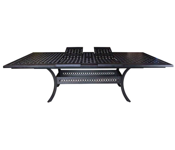 Verona Pure 44″ x 74″ to 102″ Extending Dining Table