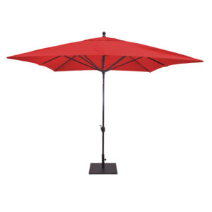 10' Sunbrella Deluxe Auto Tilt Umbrella - Black Frame