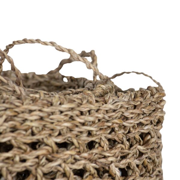3-Tiered Mira Natural Hanging Baskets - Image 2