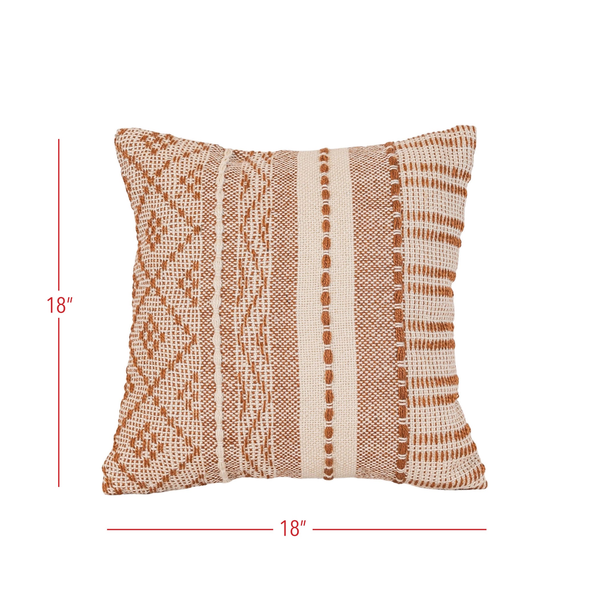 Emiliano Throw Pillow - Brown - Image 4