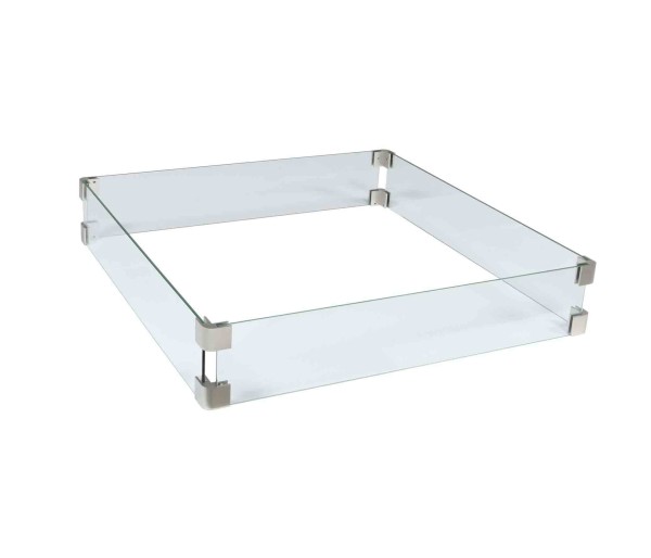 28″ Square Fire Pit Wind Barrier