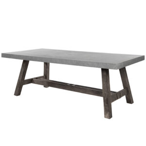 Reserve: Amherst Rectangular Dining Table with 4-Post Base