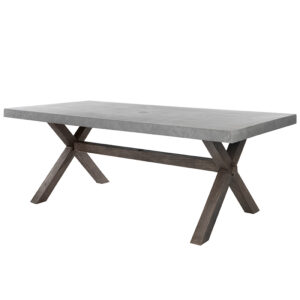 Amherst Rectangular Dining Table with X-Base