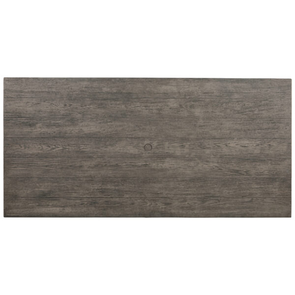 Timber Rectangular Dining Table with X-Base - Image 8