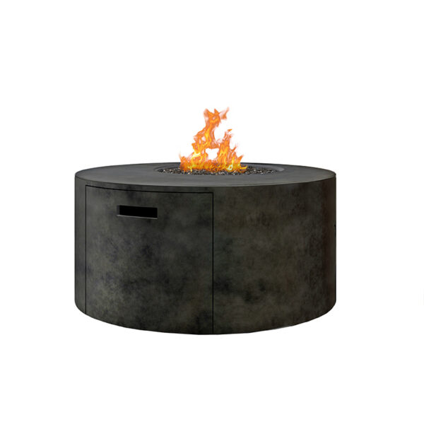 Bellino 42″ Round Fire Pit – with Offset Burner - Image 11