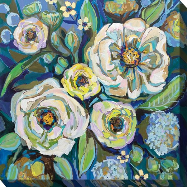 24" x 24" Outdoor Wall Art - Blue