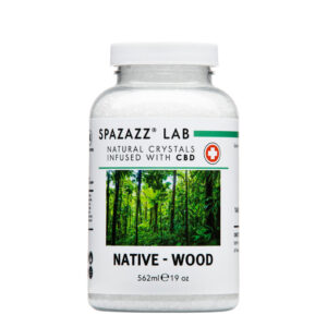 Spazazz Natural crystals Infused With CBD Native-Wood