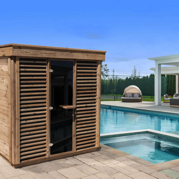 Outdoor Cube Sauna 570
