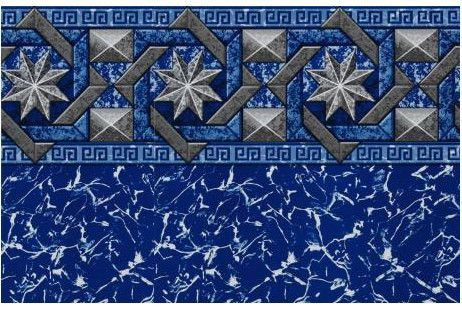 12" x 20" Doughboy E-Z Clip Liner - Evening Star
