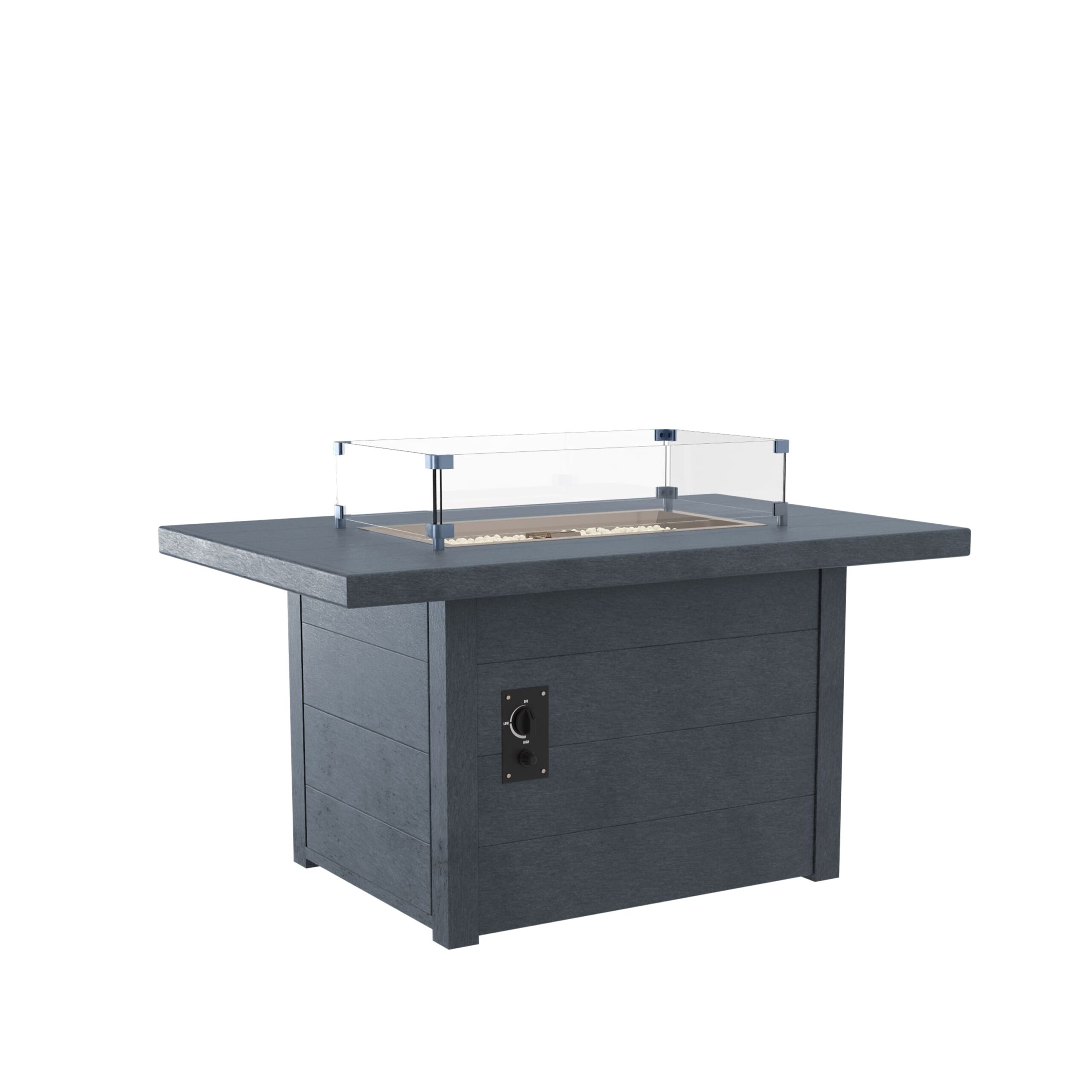 CRP Rectangular Fire Pit Table - 31.5"W x 48"L