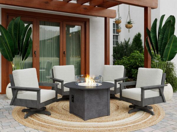 46" Round Fire Table - Image 3