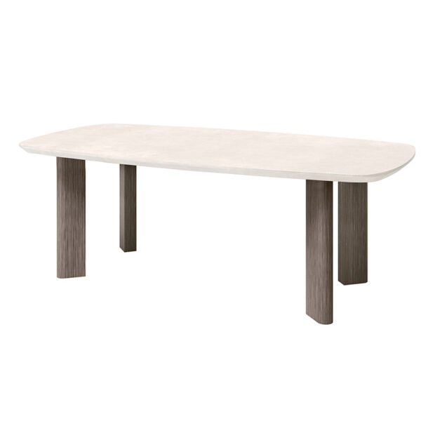 Forano Rectangular Dining Table Base + Bellino Top - Image 7