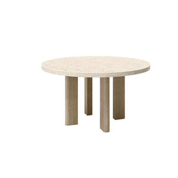 Forano Round Dining Table Base + Pompano Top