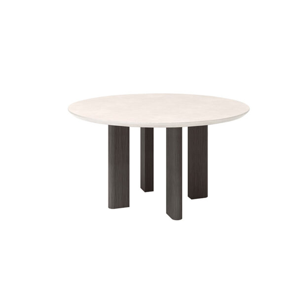 Forano Round Dining Table Base + Bellino Top - Image 4