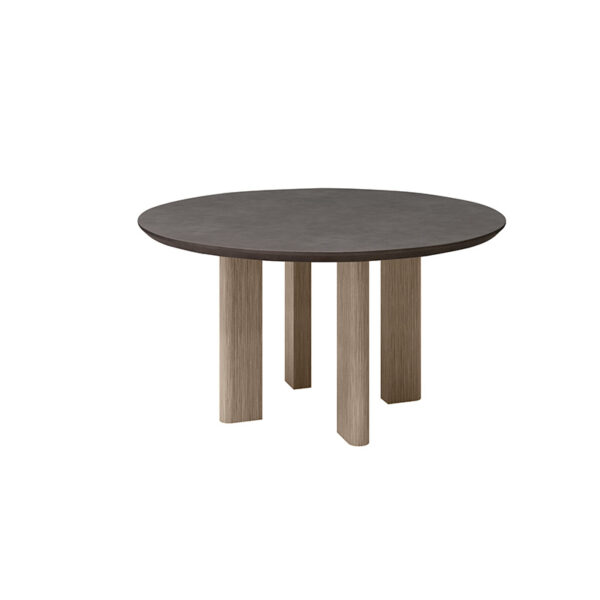 Forano Round Dining Table Base + Bellino Top - Image 8