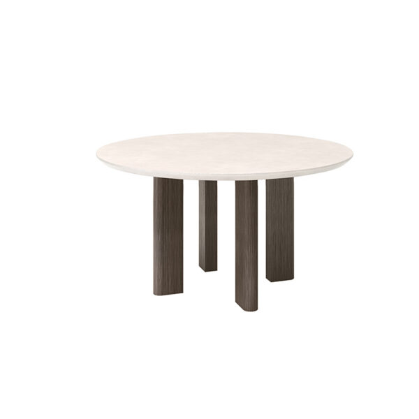 Forano Round Dining Table Base + Bellino Top - Image 10