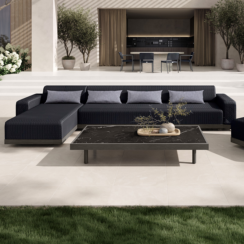 Grande Padded Armless 105″ Sofa Section - Image 4