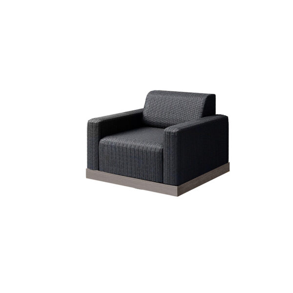 Grande Padded Club Swivel Chair - Image 3