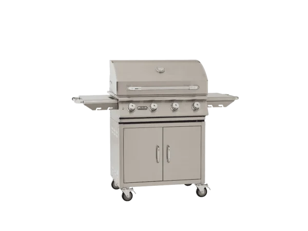 BULL Lonestar Cart - 4 Burner Stainless Steel Gas Barbecue
