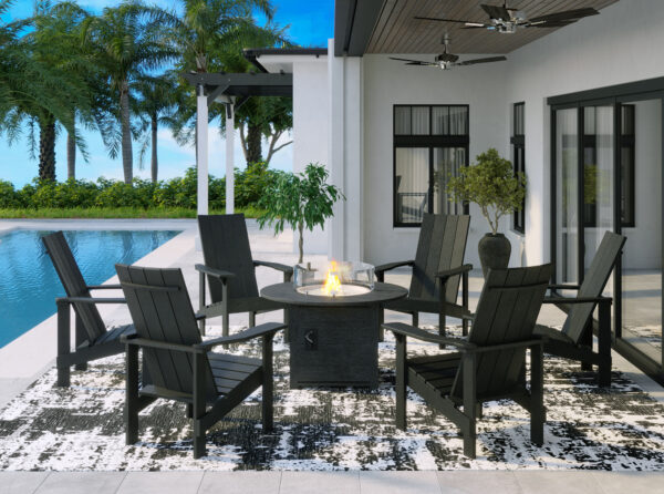 46" Round Fire Table - Image 4