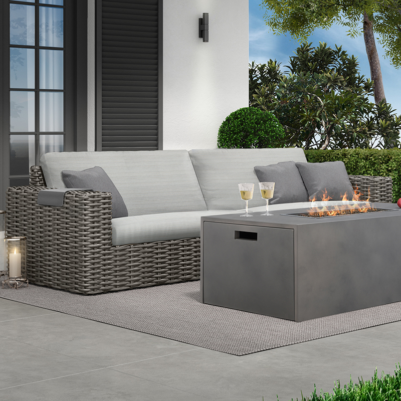 Mia Aluminum Armrest Tray Graphite - Image 3