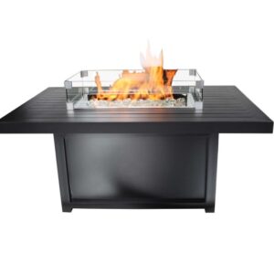 Monaco Rectangular Fire Pit Table