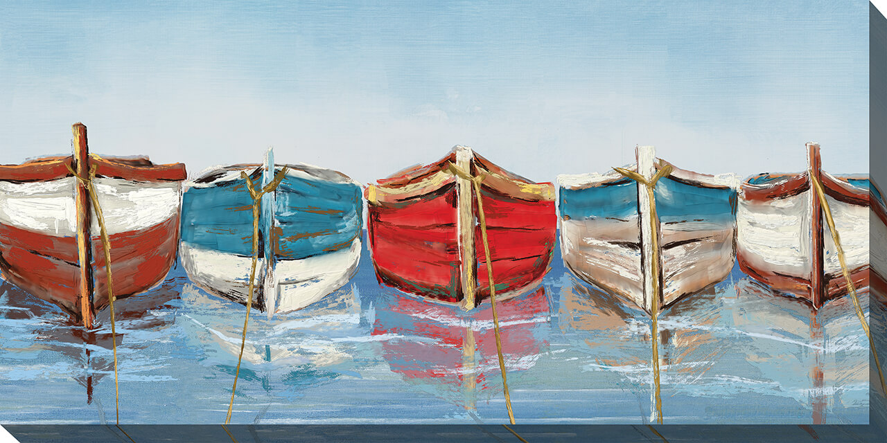 48" x 24" Outdoor Wall Art - Row