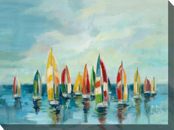 40" x 30" Outdoor Wall Art - Sails