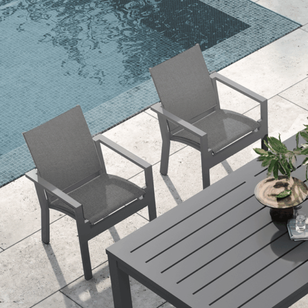 Palermo Sling Dining Arm Chair - Image 4