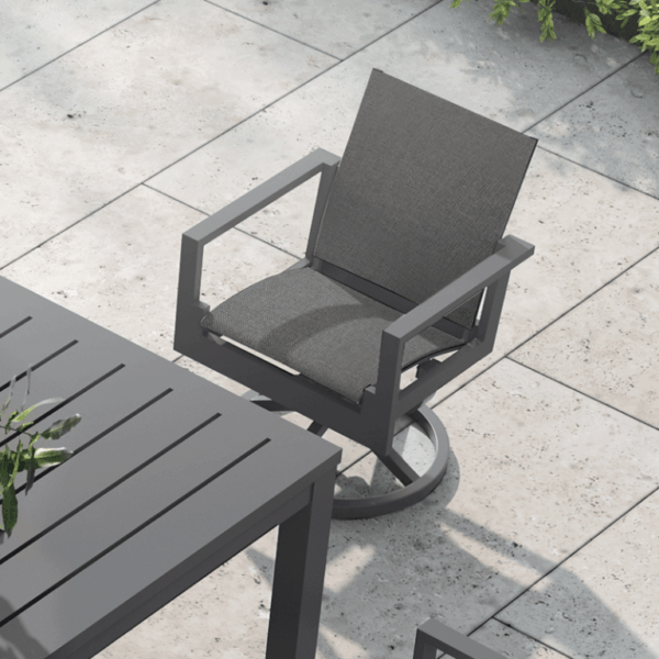 Palermo Sling Dining Swivel Rocker - Image 3