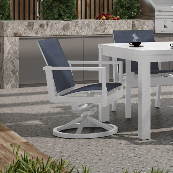 Palermo Sling Dining Swivel Rocker - Image 2