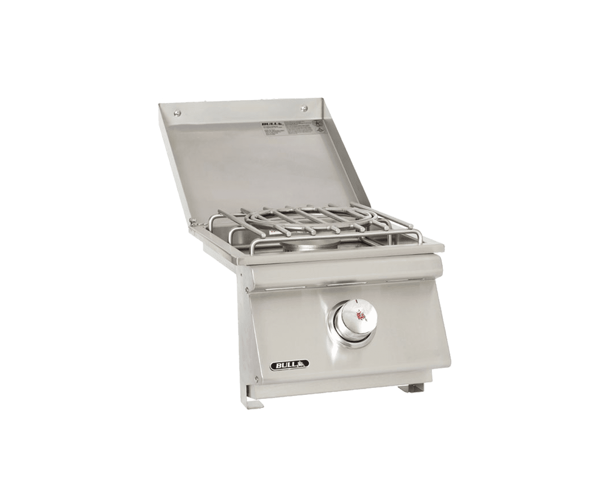 BULL Single Slide-In Pro Side Burner W/ Cover