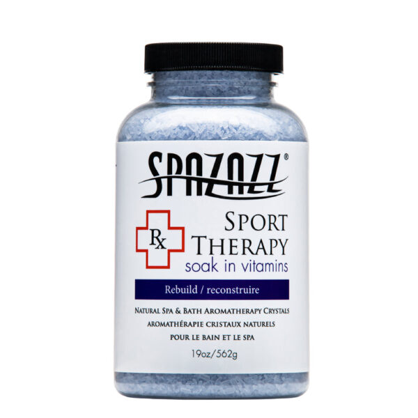 Spazazz Sport Therapy- Natural Spa & Bath Aromatherapy Crystals
