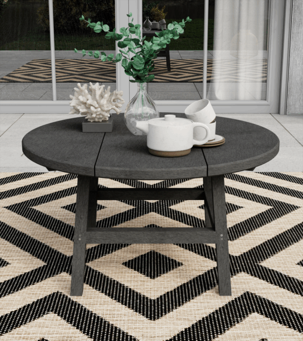 Adirondack Table Legs 32" Round Cocktail Table - Image 3