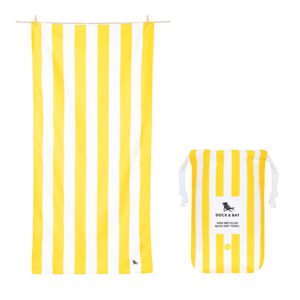 Dock & Bay Quick Dry Beach Towel- Boracay Yellow