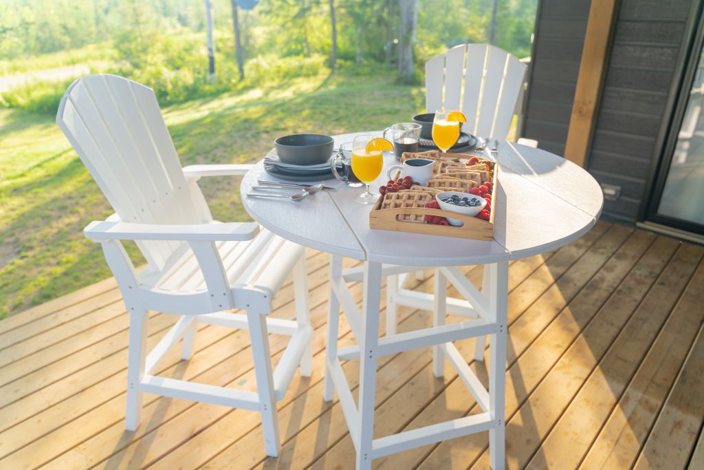 Adirondack 40" Round Dining Table Top- White - Image 2
