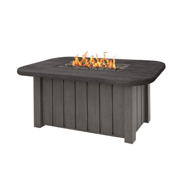 Trevi Rectangular Fire Pit + Pompano Top - Image 10