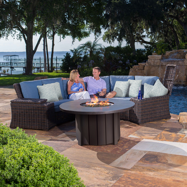Trevi 50″ Round Fire Pit - Image 4