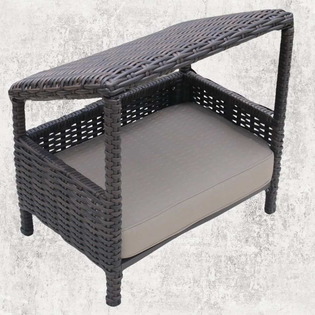 Walnut PAWBANA Outdoor Pet Bed - Small
