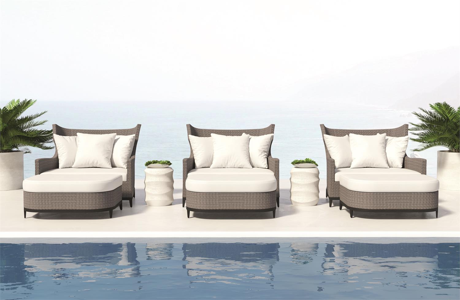 Kai Outdoor Accent Table - Image 3