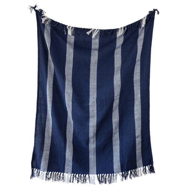Cabana Outdoor Throw Blanket - Navy - Image 2