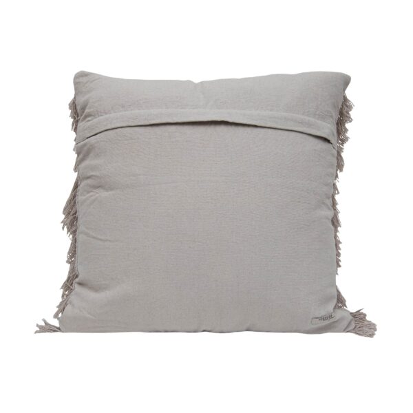 Hand Woven Wilhelmine Pillow Gray - Image 5