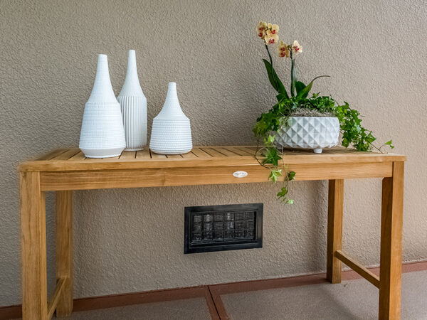 Teak Console Table