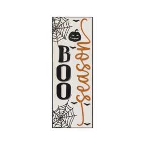 Boo Season Halloween Laser Plank